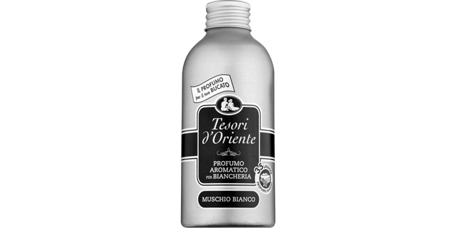 TESORI D'ORIENTE Koncentr. parfém na prádlo Muschio Bianco 250 ml (35 praní)                                                                                                                                                                              