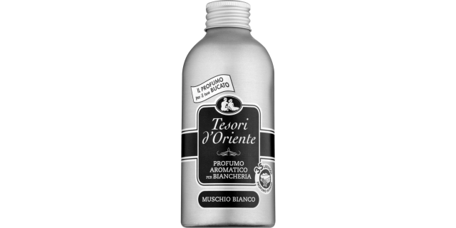 TESORI D'ORIENTE Koncentr. parfém na prádlo Muschio Bianco 250 ml (35 praní)                                                                                                                                                                              